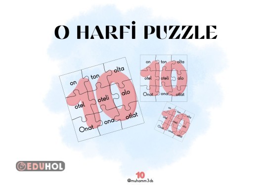 O HARFİ PUZZLE /ON