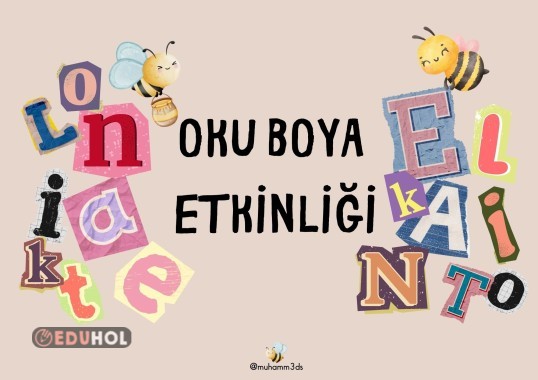 OKU BOYA ETKİNLİĞİ K SESİ