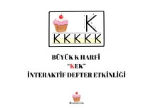 BÜYÜK K SESİ KEK İNTERAKTİF DEFTER