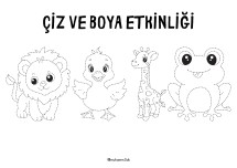 ÇİZ VE BOYA ETKİNLİĞİ
