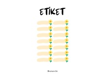 ETİKET