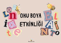 OKU BOYA ETKİNLİĞİ O SESİ