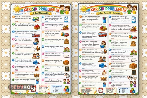 3.Sınıf Karışık Problemler