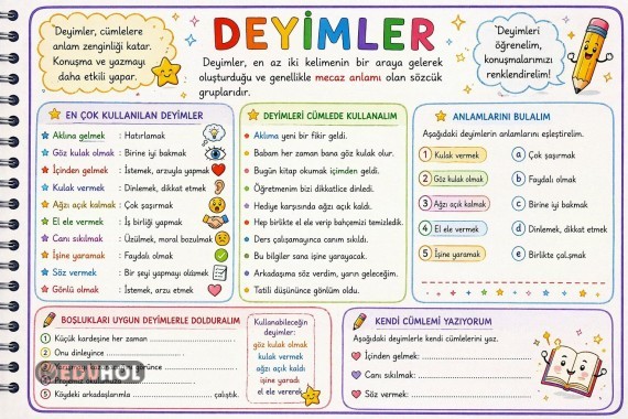 Deyimler Defter Notu