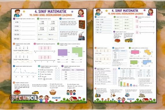 Matematik Yıl Sonu Genel Değerlendirme Çalışması 2