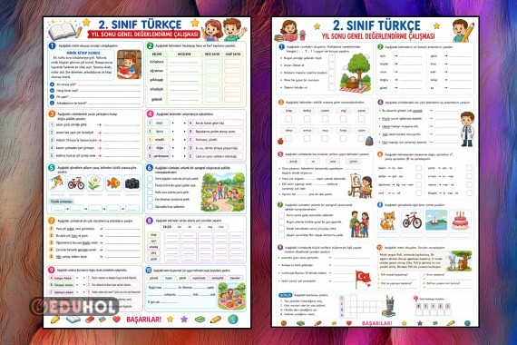 Türkçe Yıl Sonu Genel Değerlendirme Çalışması 2