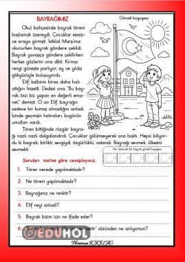 BAYRAĞIMIZ- Okuma-Anlama