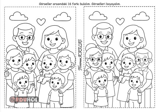 CANIM AİLEM-Farkı Bul-Boya