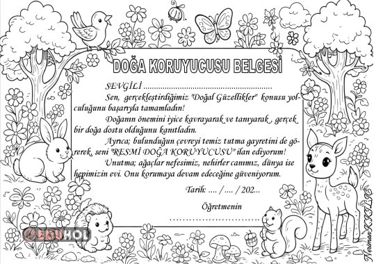 DOĞA DOSTU SERTİFİKASI