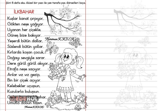 İLKBAHAR-Şiir Okuma-Yazma-3