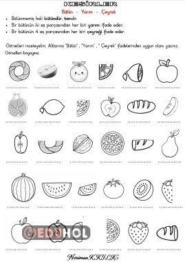KESİRLER-Etkinlik Sayfası-2