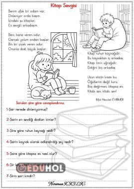 KÜTÜPHANELER HAFTASI-Okuma-Anlama