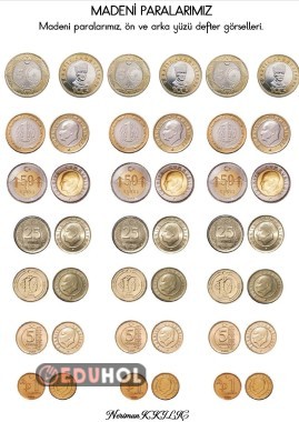 MADENİ PARALARIMIZ-Defter Görselleri