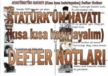 ATATÜRK'ÜN HAYATI-Defter Notları