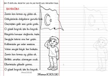 BAYRAK-Şiir Okuma-Yazma-3