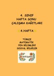 4. SINIF 4. HAFTA MATEMATİK HAFTA SONU ÇALIŞMA SAYFASI 2