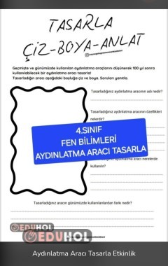 Aydınlatma Aracı Tasarla