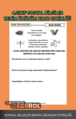 Benim Ürünüm Sosyal Bilgiler