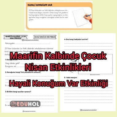 Hayali Konuğum Var -Maarifin Kalbinde Çocuk