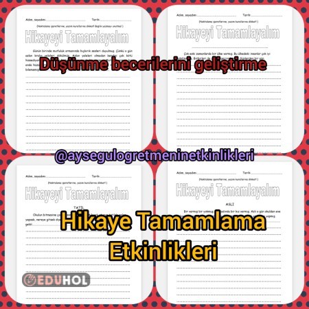 Hikaye Tamamlama -3