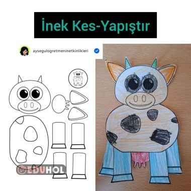 İnek Kes-Yapıştır