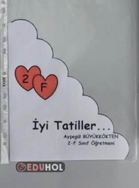 Karne Kılıfı Boş Şablon