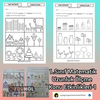 Uzunluk Ölçme Etkinlikleri-1