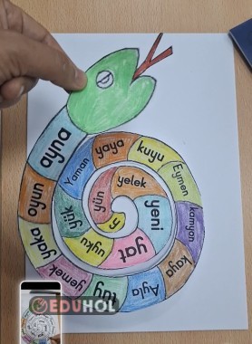 Y Sesi Kelimeler Yılan Etkinliği