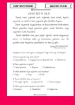 1.Snf Hayat Bilgisi Sanat Bize İyi Gelir Konu Özeti Defter Notu