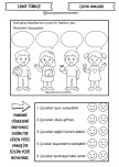1.Snf Türkçe Çocuk Hakları Etkinliği