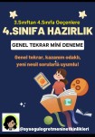 4.Sınıfa Hazırlık Mini Deneme