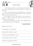 Kurban Bayramı Okuma Anlama
