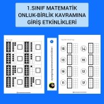 Onluk-Birlik Konusu Giriş Etkinlikleri