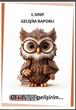 Gelişim Raporu Kapak Tasarımları