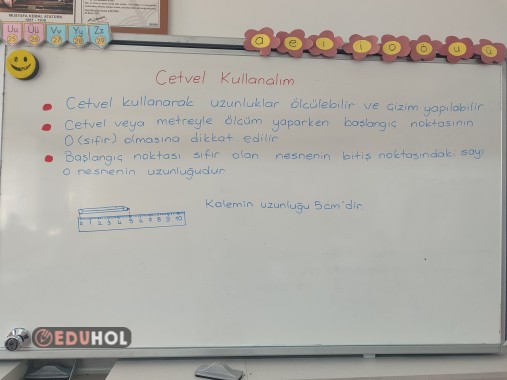 Cetvel kullanalım ders notu