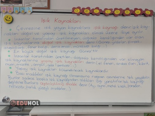 Işık kaynakları ders notu
