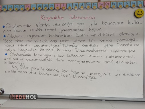 Kaynaklar tükenmesin ders notu