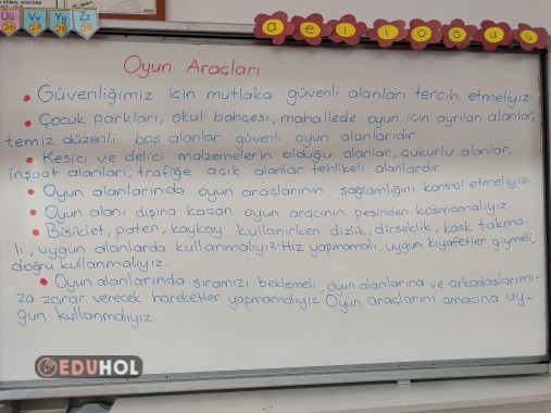 Oyun araçları ders notu