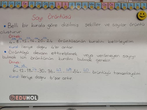 Sayı örüntüsü ders notu