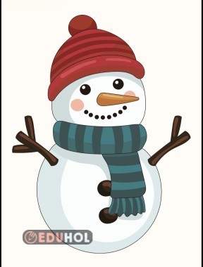 Karne Panosu Kardan Adam Figürü