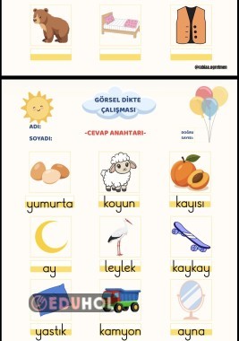 Y SESİ GÖRSEL DİKTE ÇALIŞMASI