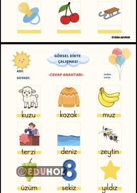 Z SESİ GÖRSEL DİKTE ÇALIŞMASI