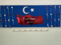 29 Ekim Cumhuriyet Bayramı Panosu Şablonu -  Cumhuriyet Biziz