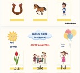 İ SESİ GÖRSEL DİKTE ÇALIŞMASI