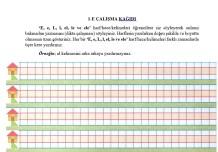 L sesi Dikte Çalışması Ödevi
