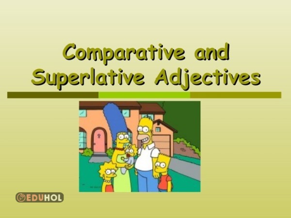 comparatives superlatives