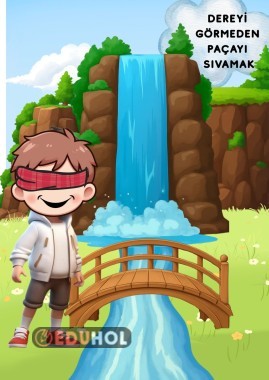 Dereyi görmeden paçayı sıvamak