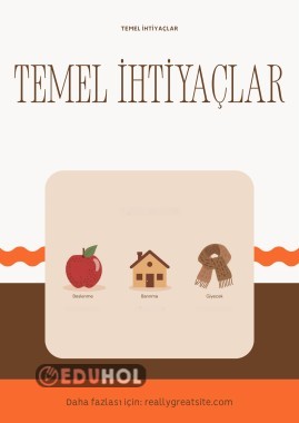 istek ve ihtiyaçlarımız