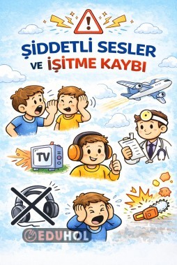 şiddetli sesler işitme kaybı