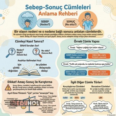 Sebep Sonuç İfadeleri Ders İşleyiş Sayfaları